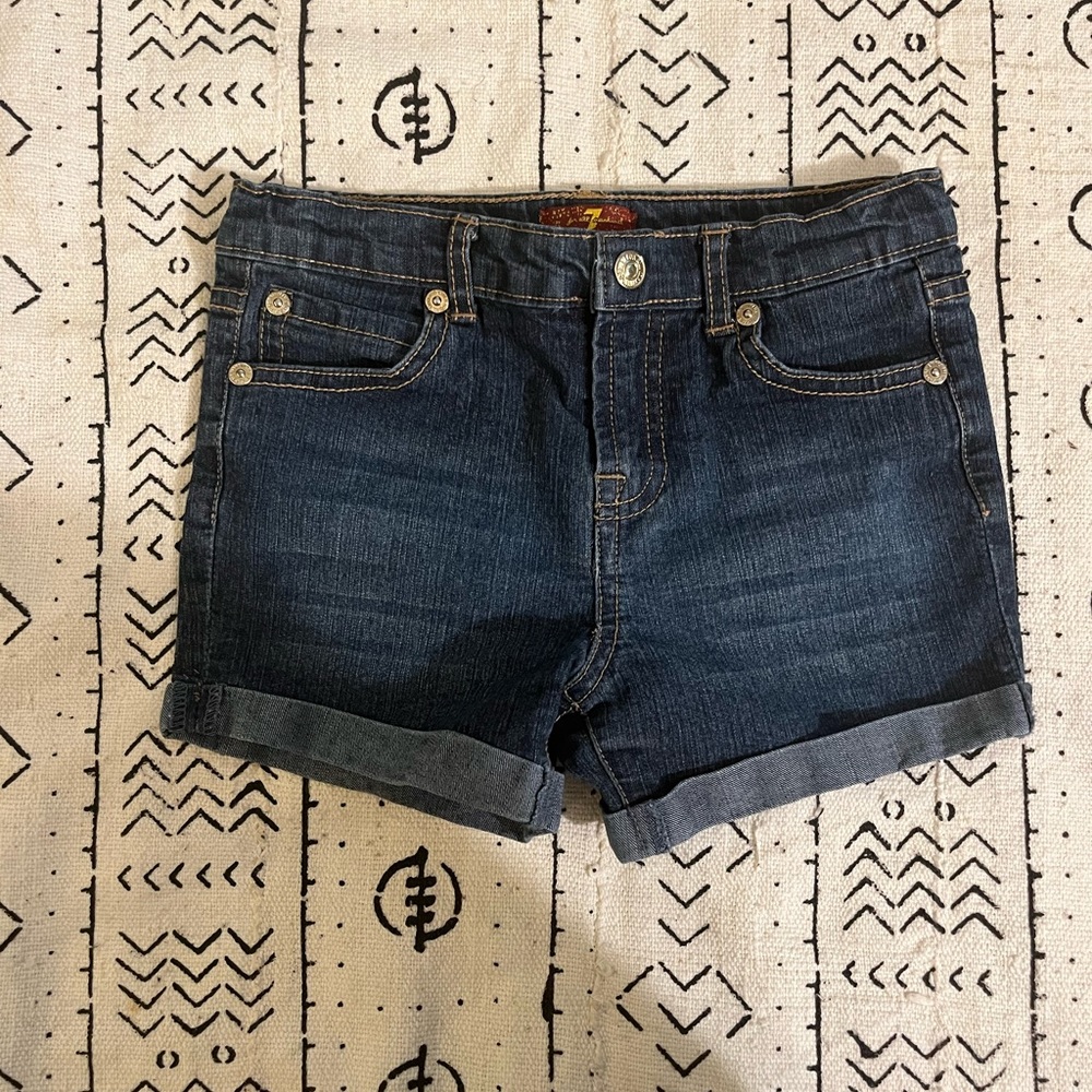 7 For All ManKind Kid Shorts
